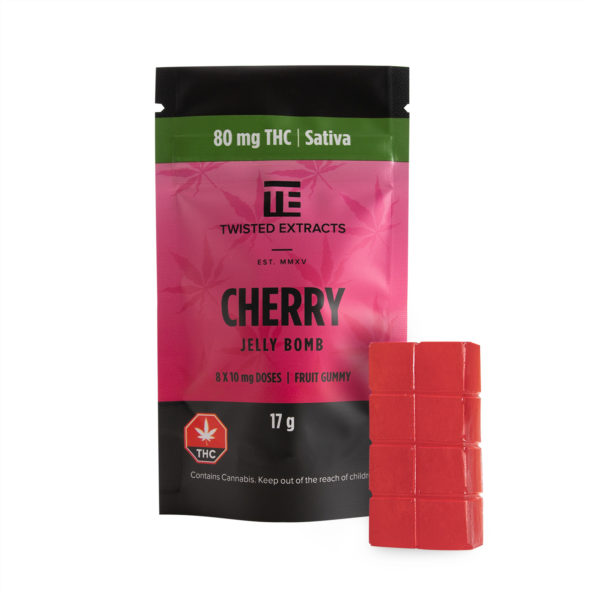twisted extracts jelly bomb cherry